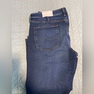 American Eagle Dark Blue Slim Straight Jeans